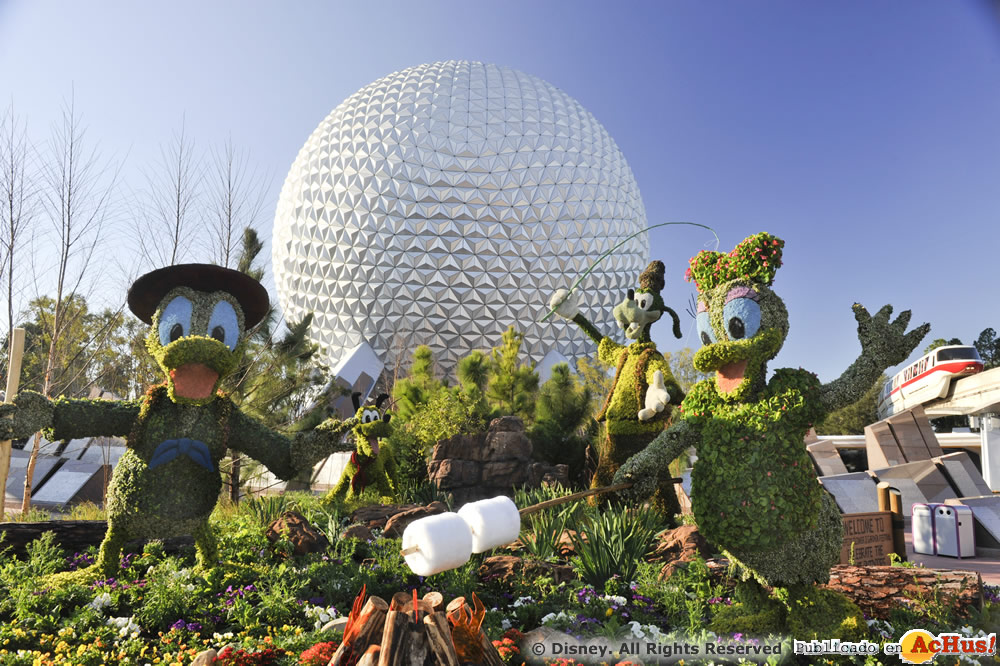 Imagen de Parque Temático Epcot  Epcot International Flower Garden Festival 002